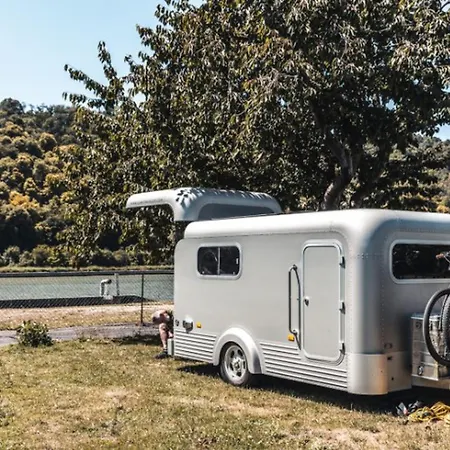 Camping Yourte Spacieuse Avec Jacuzzi Privatif A Jumieges - Api-1-52-1517 *