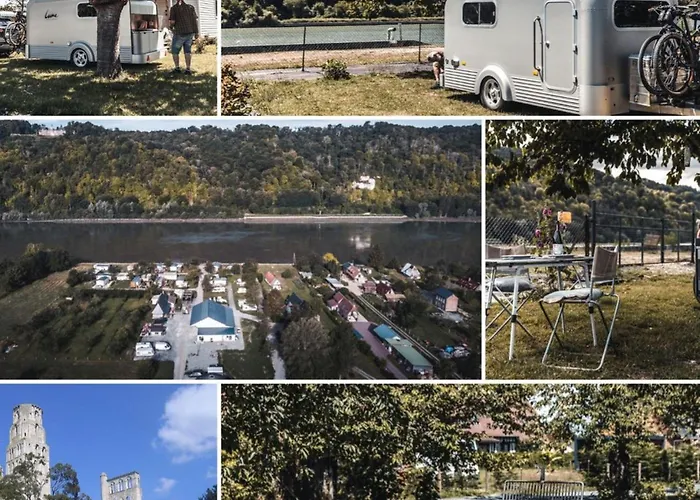 Yourte Spacieuse Avec Jacuzzi Privatif A Jumieges - Api-1-52-1517 Camping *